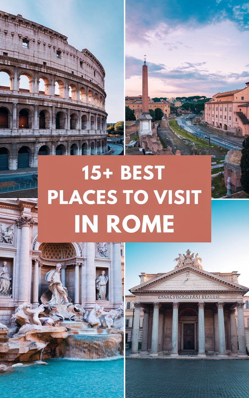 15+ Best Places To Visit in Rome