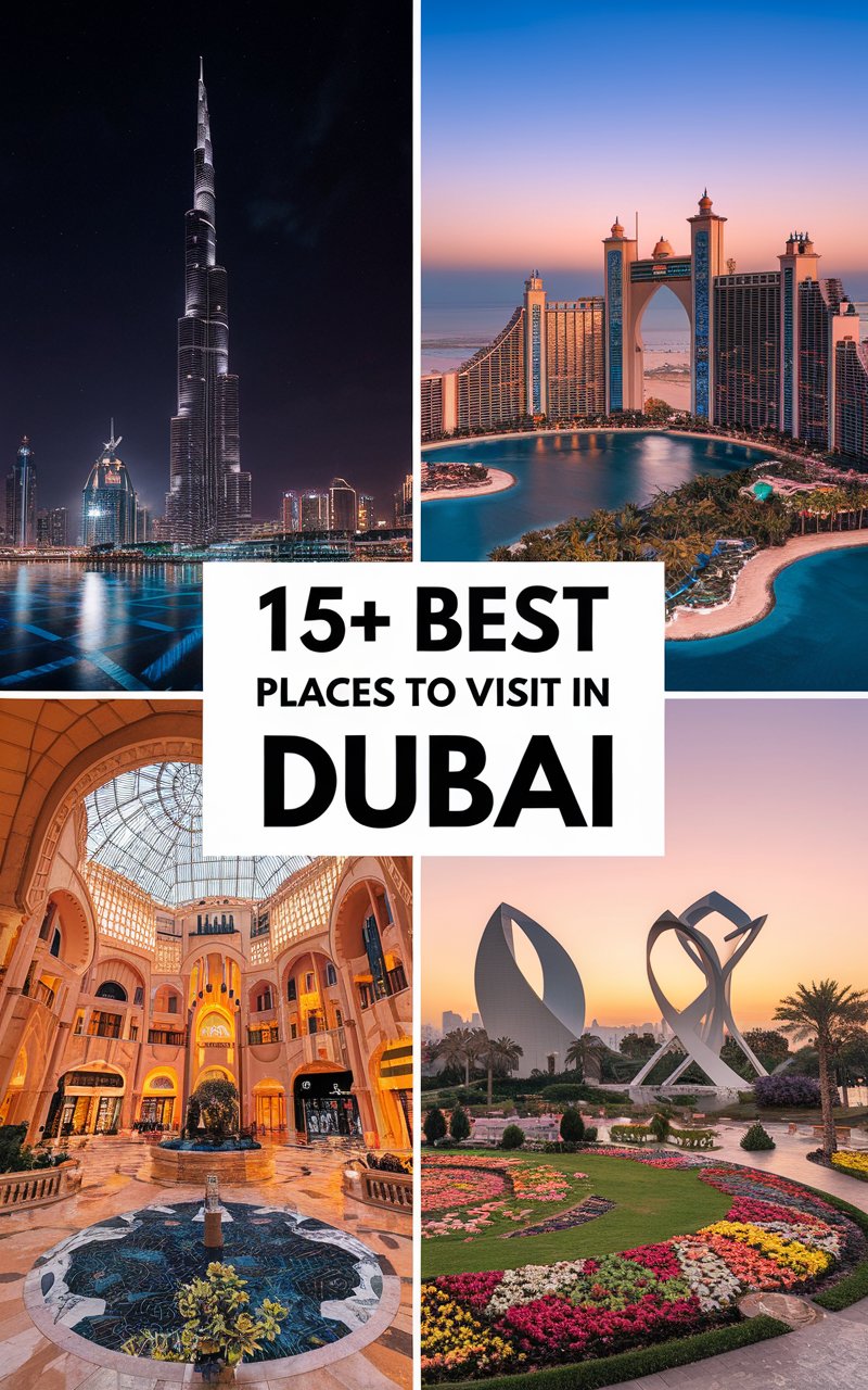 15+ Best Places To Visit in Dubai