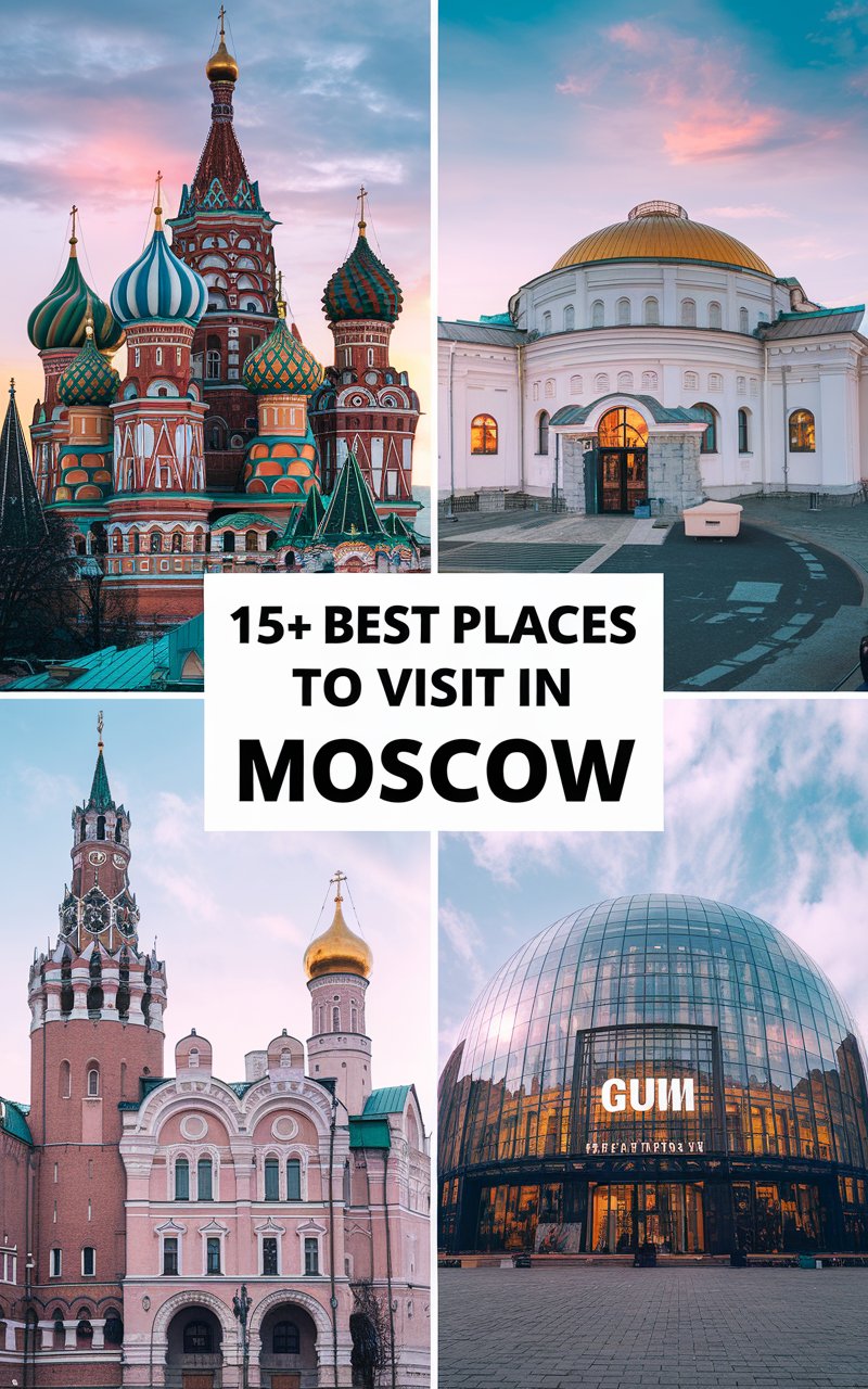 15+ Best Places To Visit in Moscow