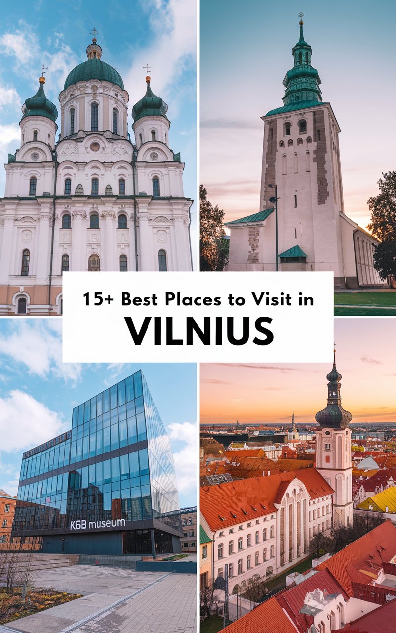 15+ Best Places To Visit in Vilnius