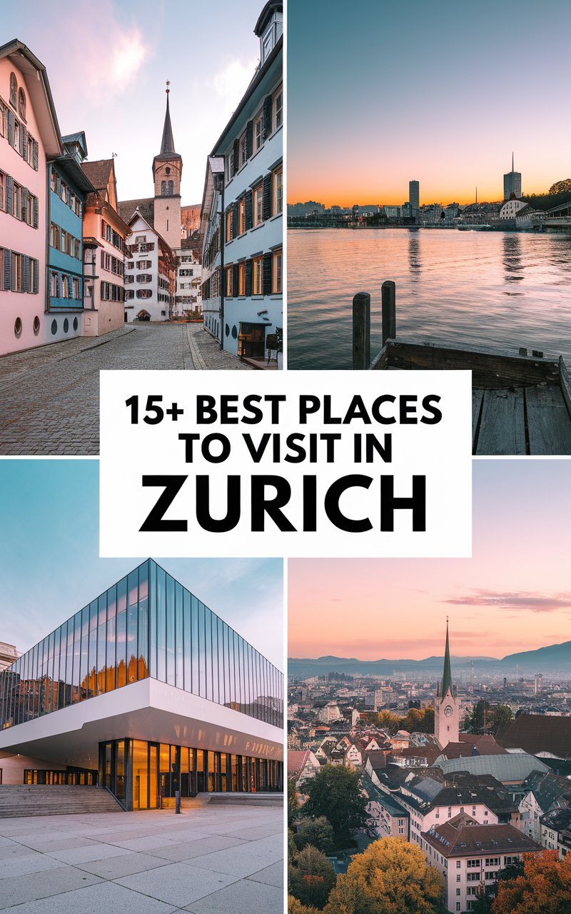 15+ Best Places To Visit in Zurich
