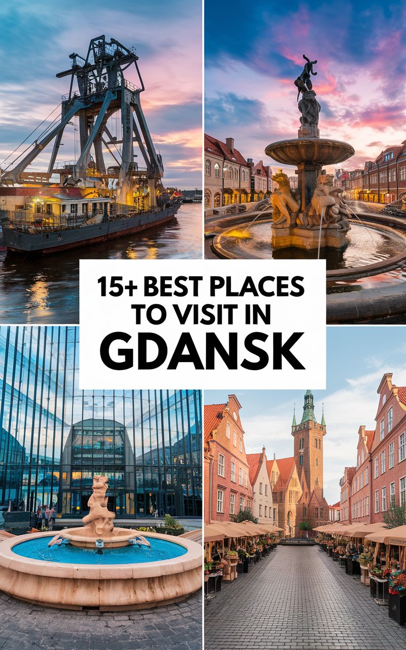 15+ Best Places To Visit in Gdansk