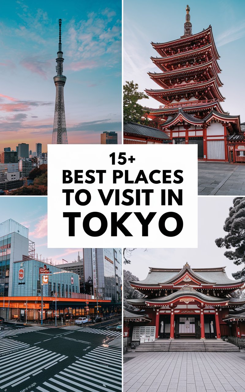 15+ Best Places To Visit in Tokyo