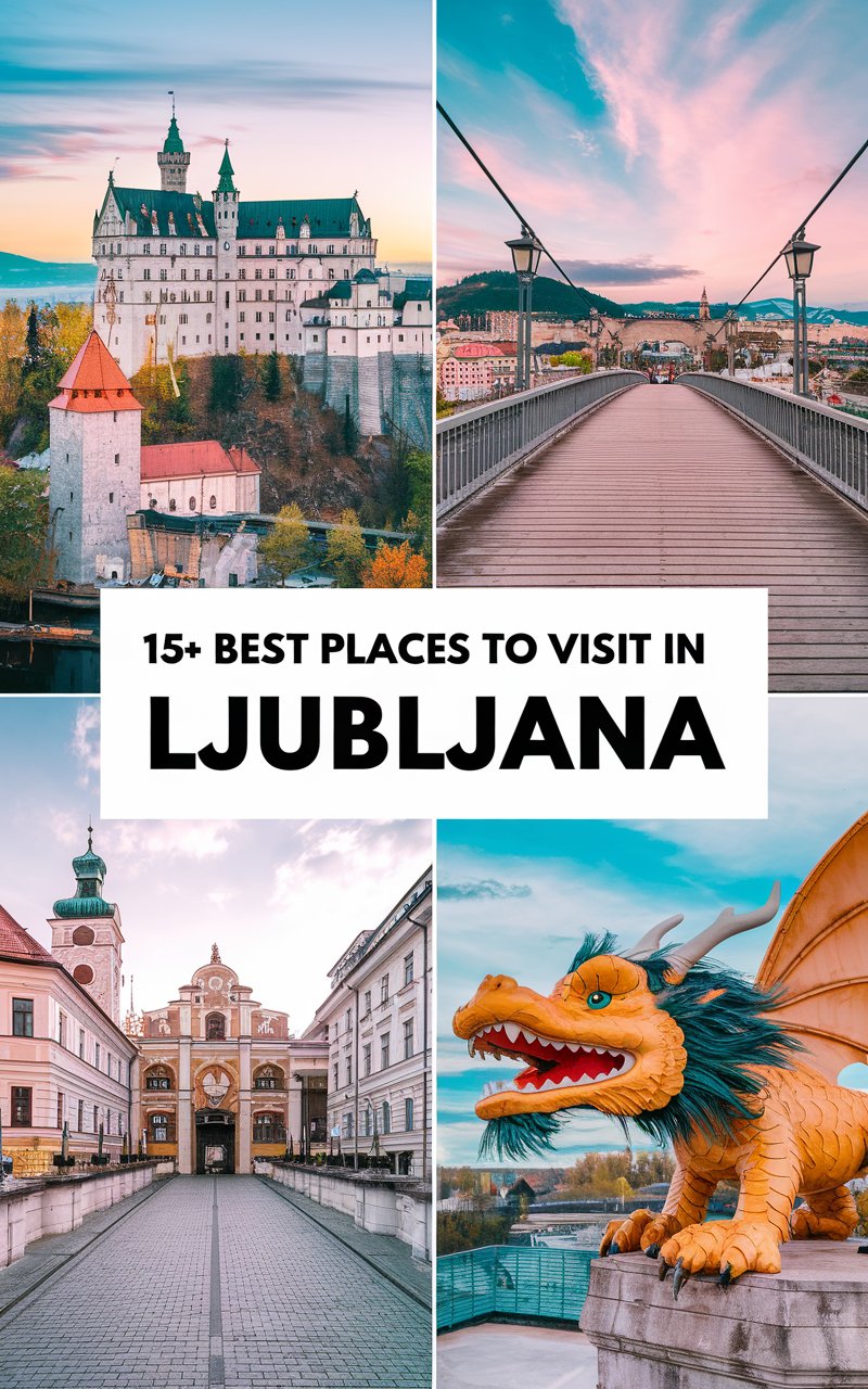 15+ Best Places To Visit in Ljubljana