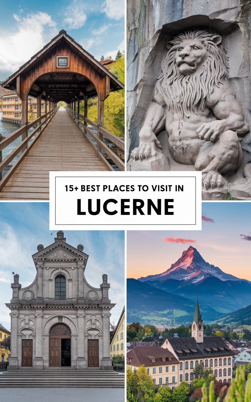 15+ Best Places To Visit in Lucerne