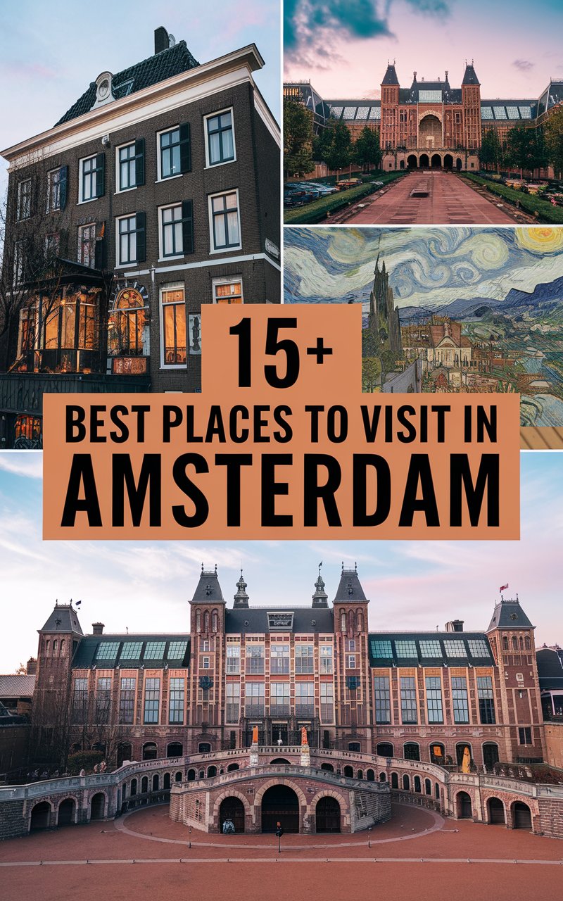 15+ Best Places To Visit in Amsterdam
