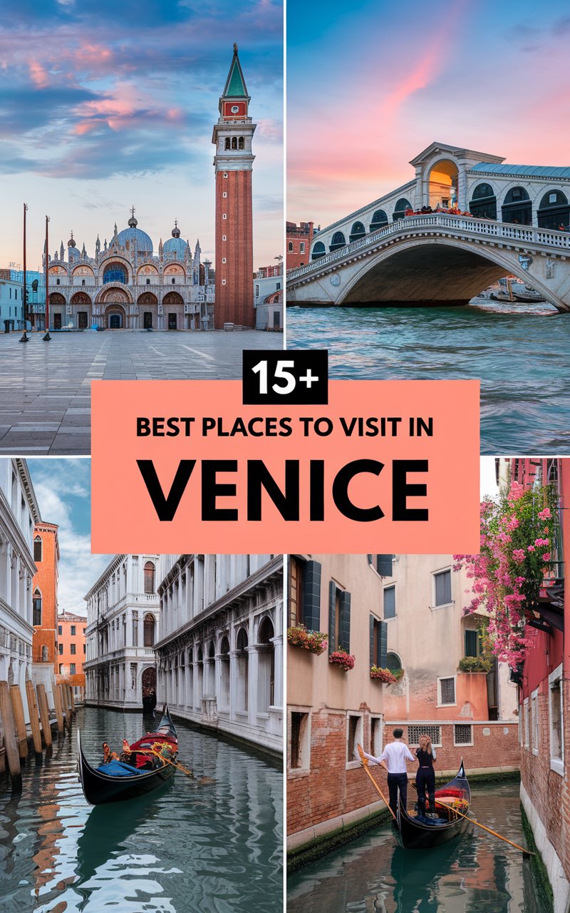 15+ Best Places To Visit in Venice