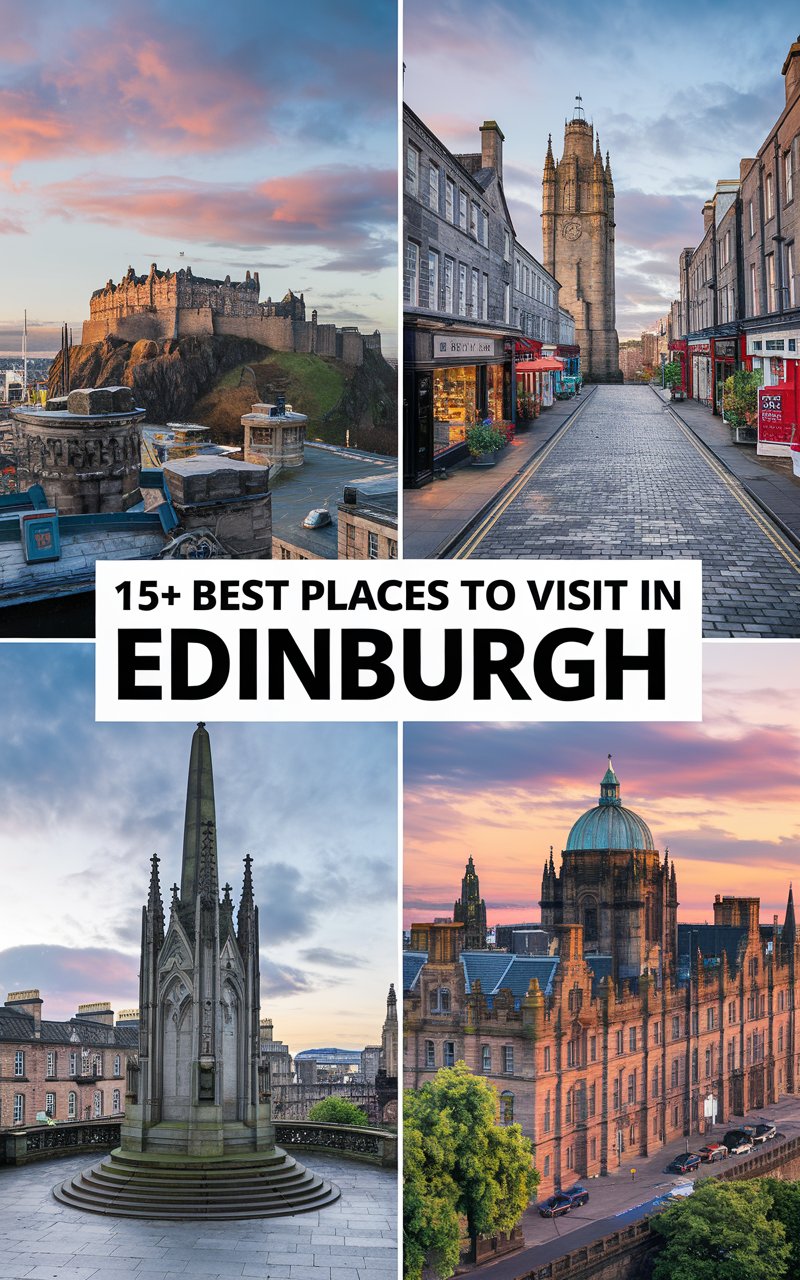 15+ Best Places To Visit in Edinburgh