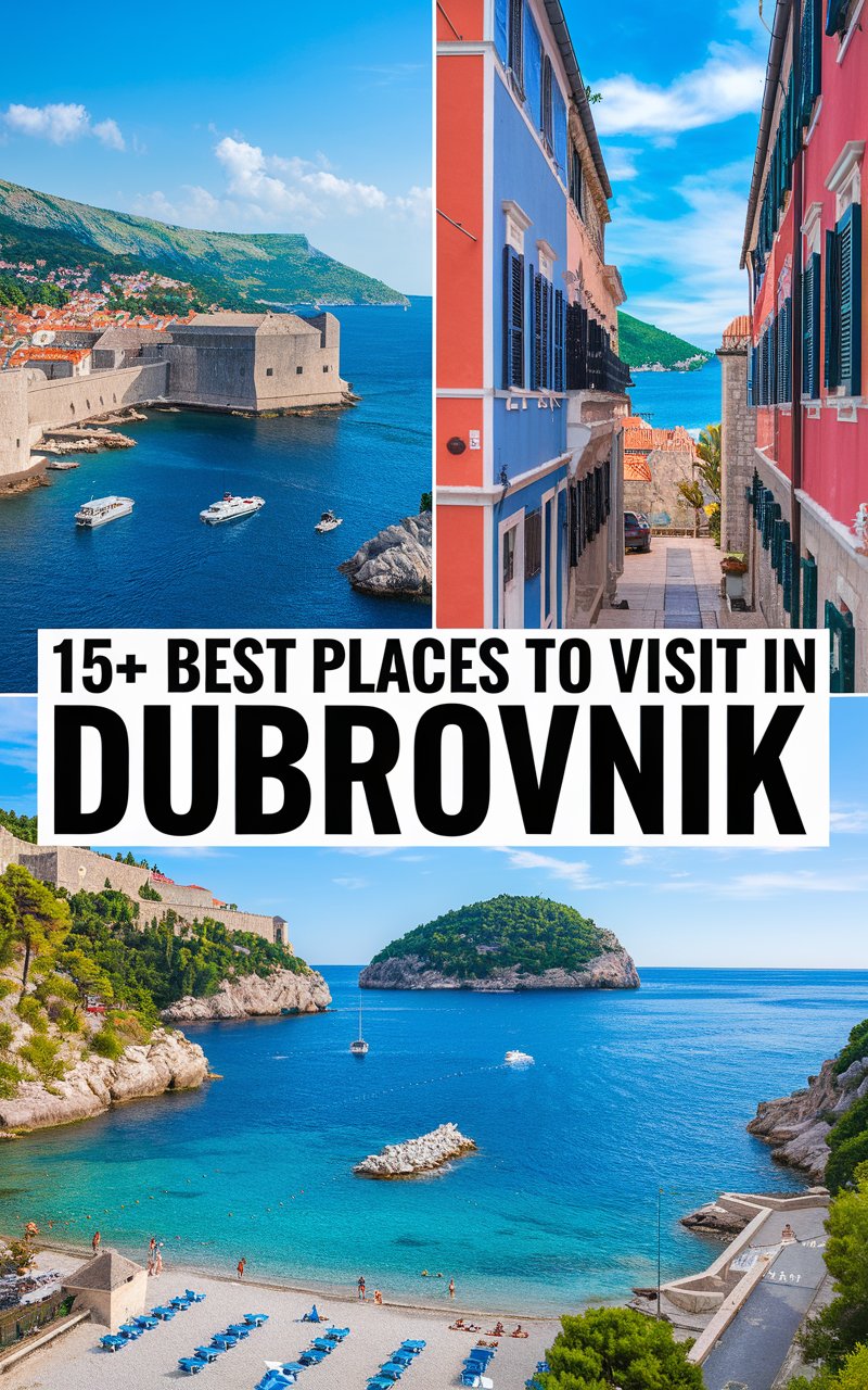 15+ Best Places To Visit in Dubrovnik