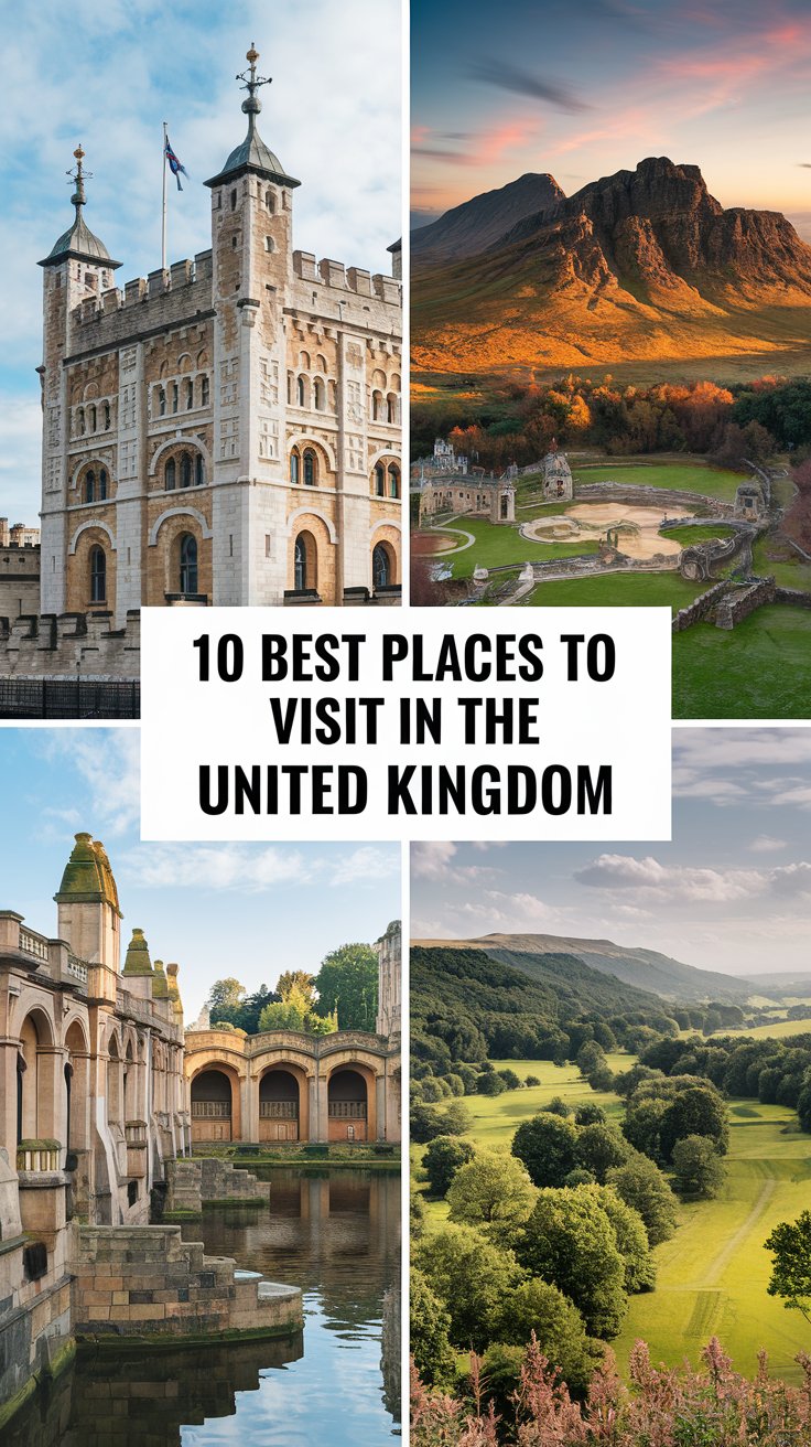 10 Best Places to Visit in the United Kingdom