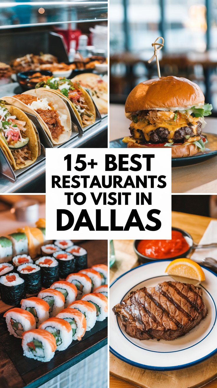 15+ Best Restaurants To Visit In Dallas