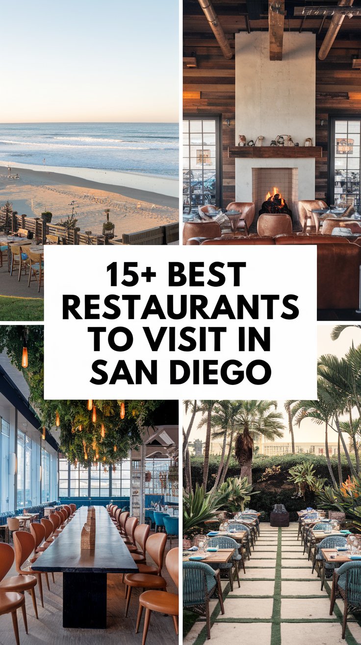 15+ Best Restaurants To Visit In San Diego