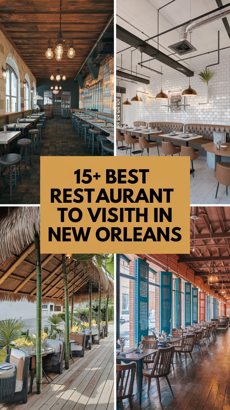 15+ Best Restaurants To Visit In New Orleans