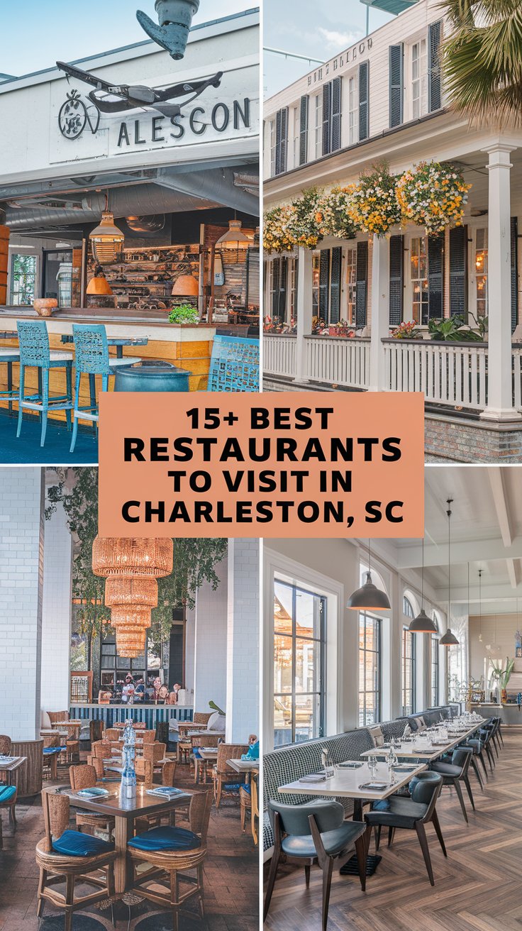 15+ Best Restaurants To Visit In Charleston, SC