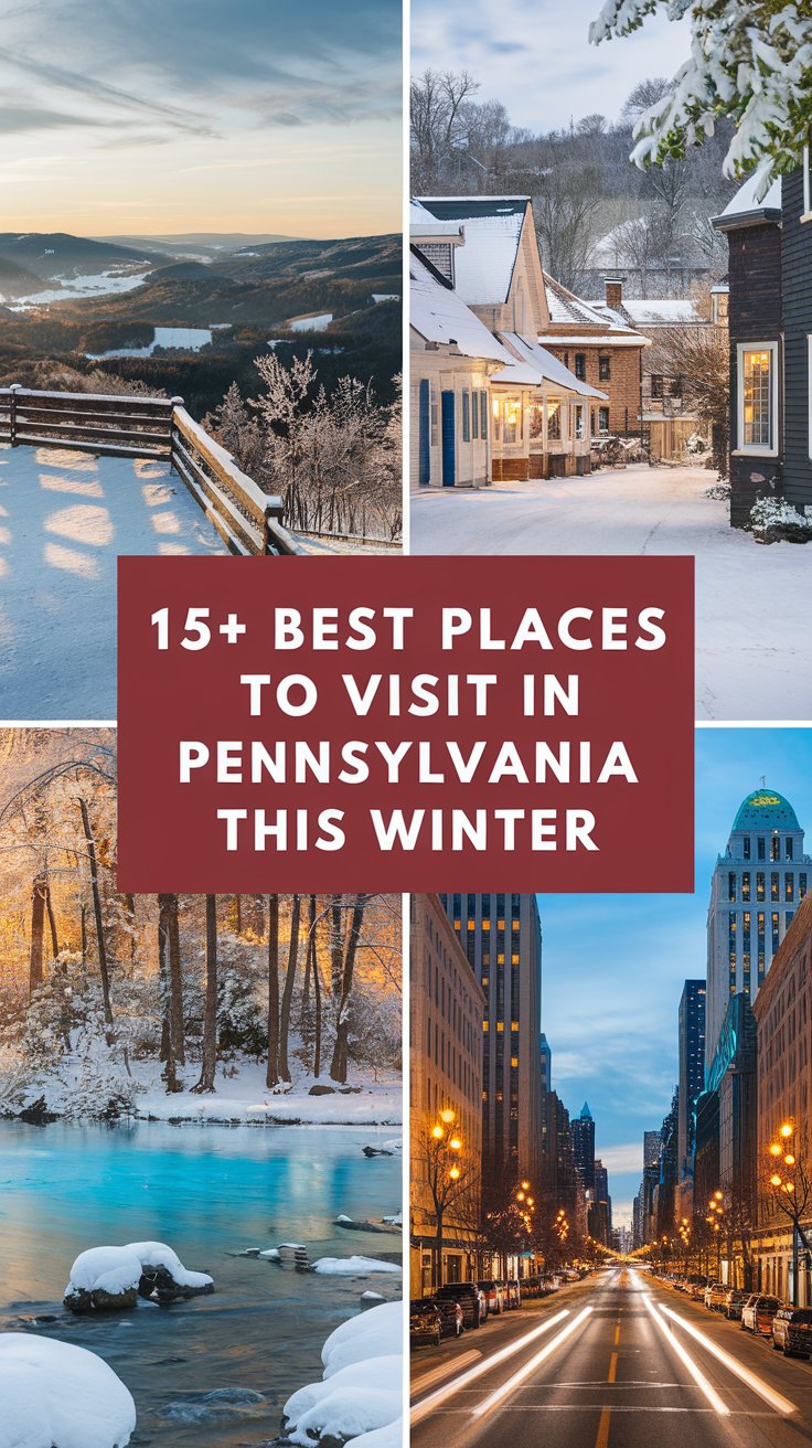 15+ Best Places To Visit In Pennsylvania This Winter
