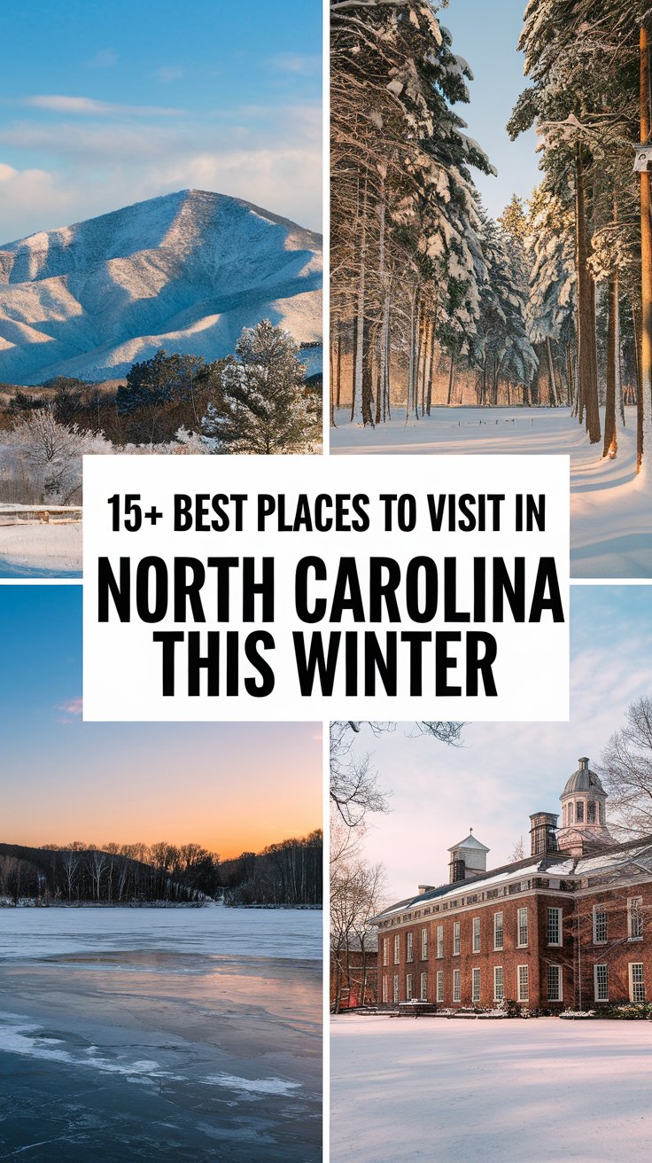 15+ Best Places To Visit In North Carolina This Winter
