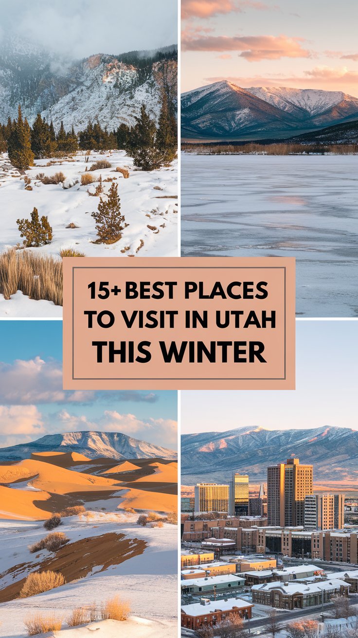 15+ Best Places To Visit In Utah This Winter