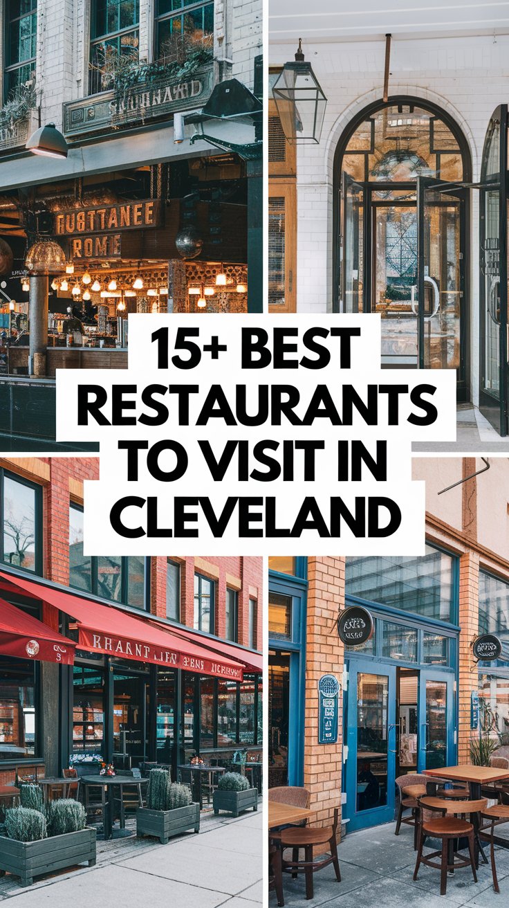 15+ Best Restaurants To Visit In Cleveland