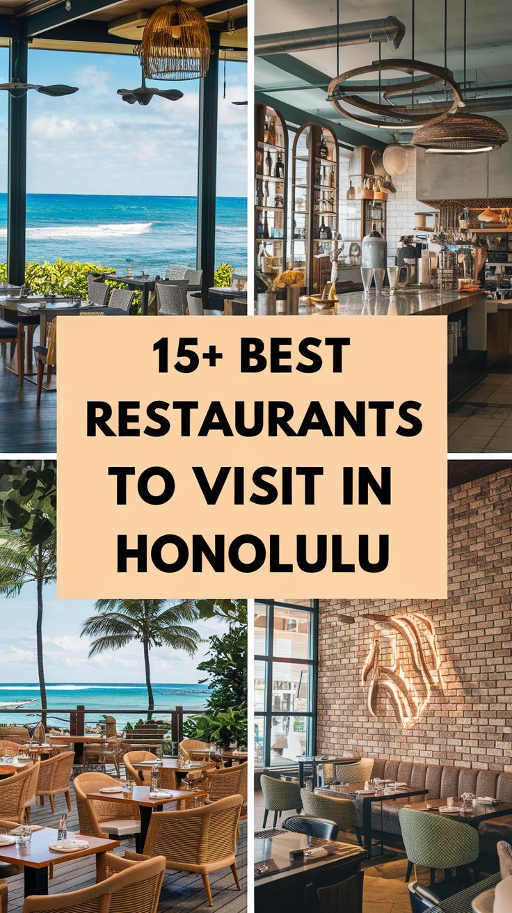 15+ Best Restaurants To Visit In Honolulu