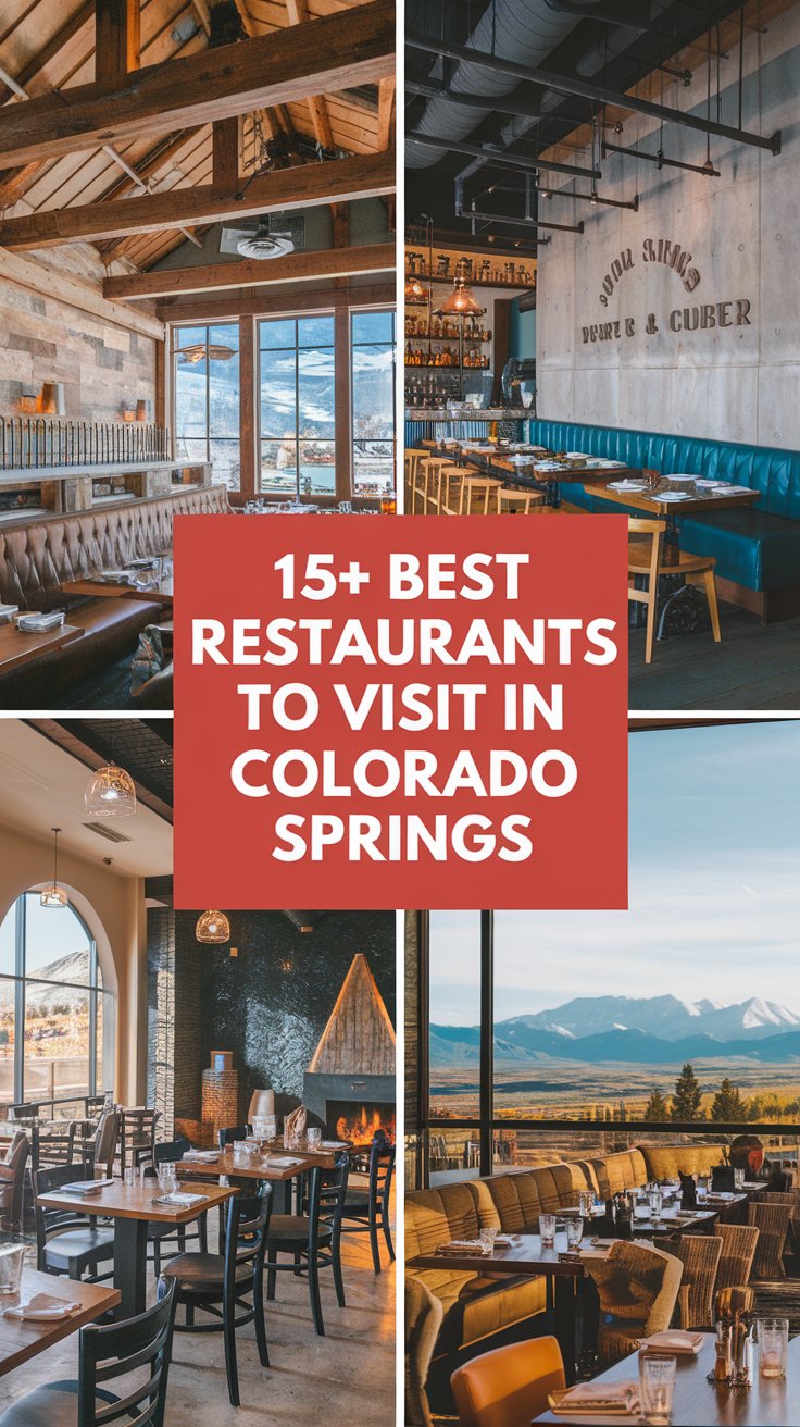 15+ Best Restaurants To Visit In Colorado Springs