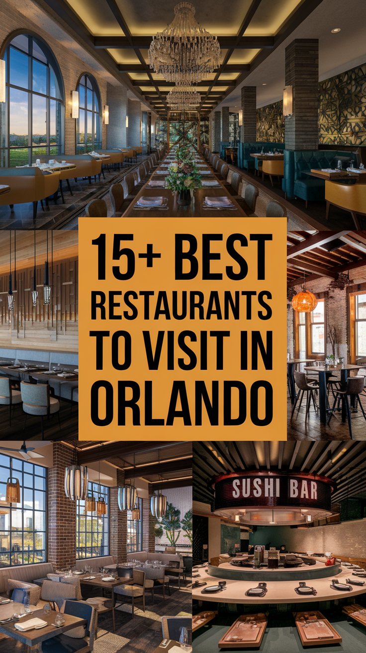 15+ Best Restaurants To Visit In Orlando