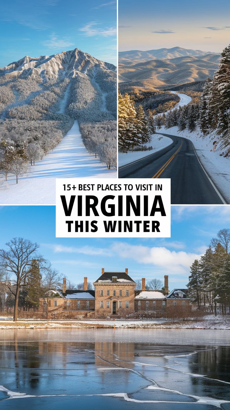 15+ Best Places To Visit In Virginia This Winter