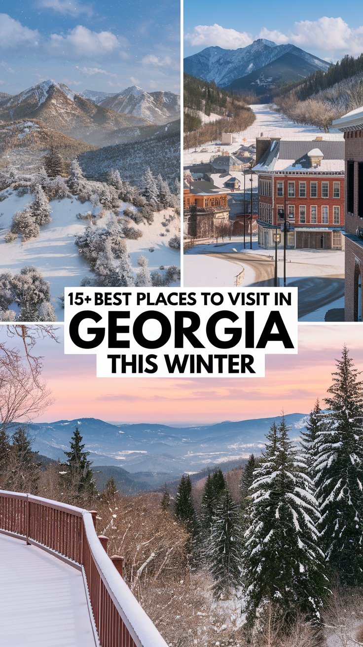 15+ Best Places To Visit In Georgia This Winter