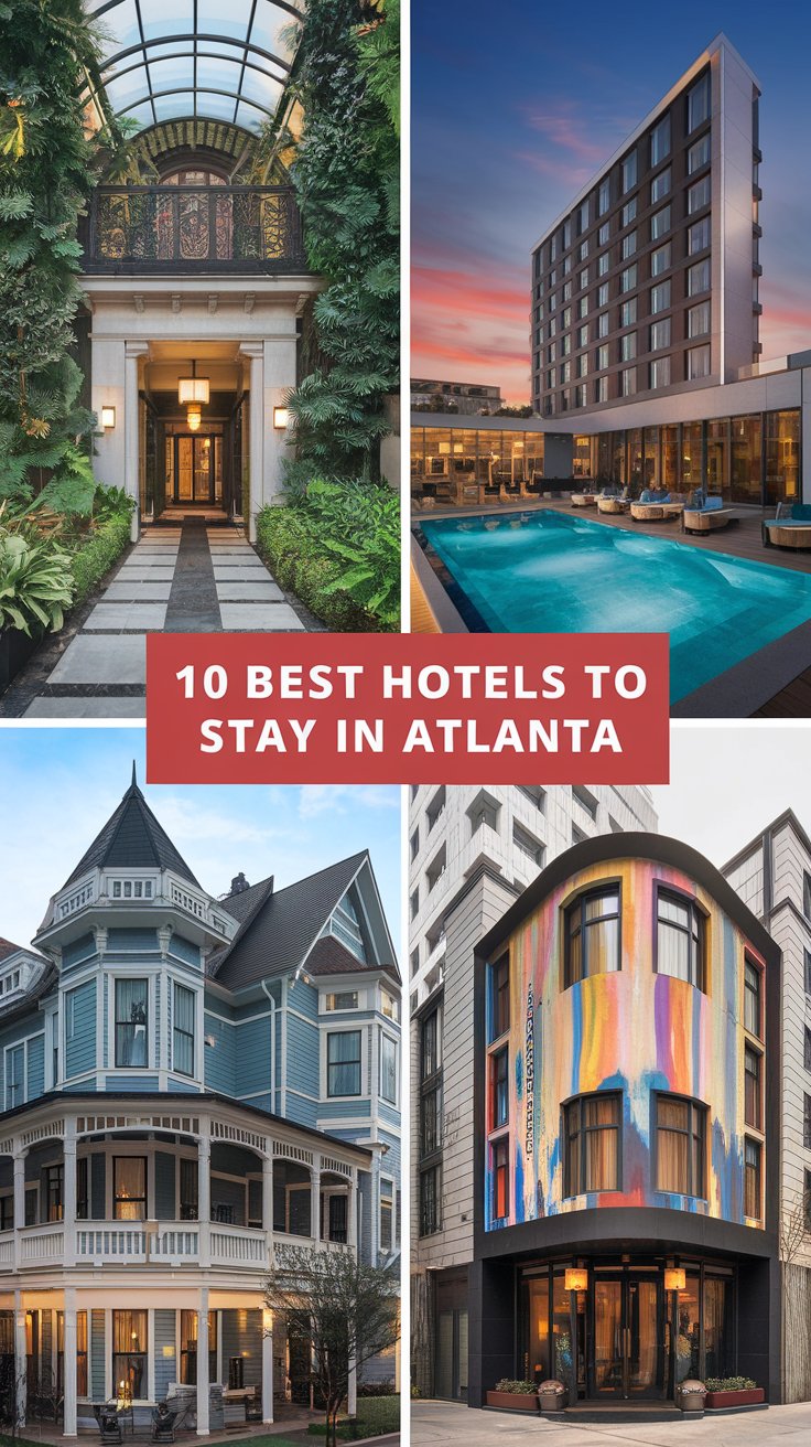 10 Best Hotels to Stay in Atlanta, Georgia