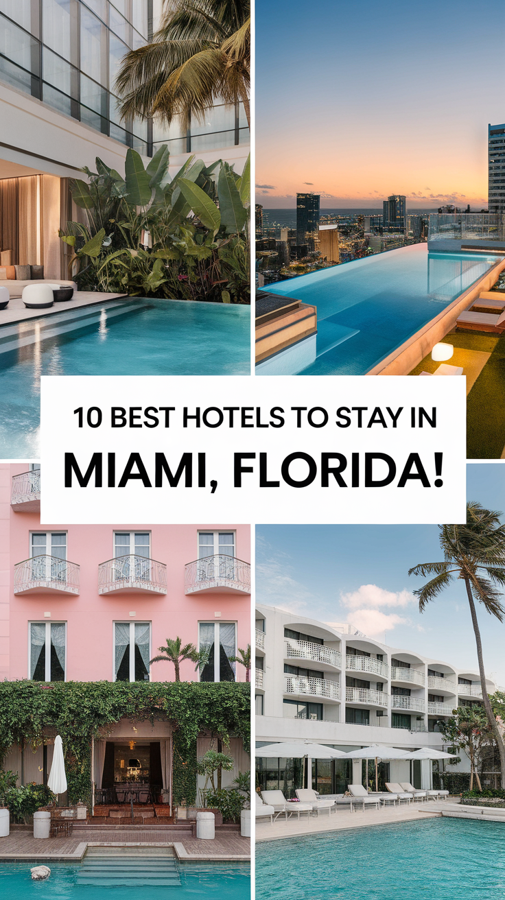 10 Best Hotels To Stay In Miami, Florida