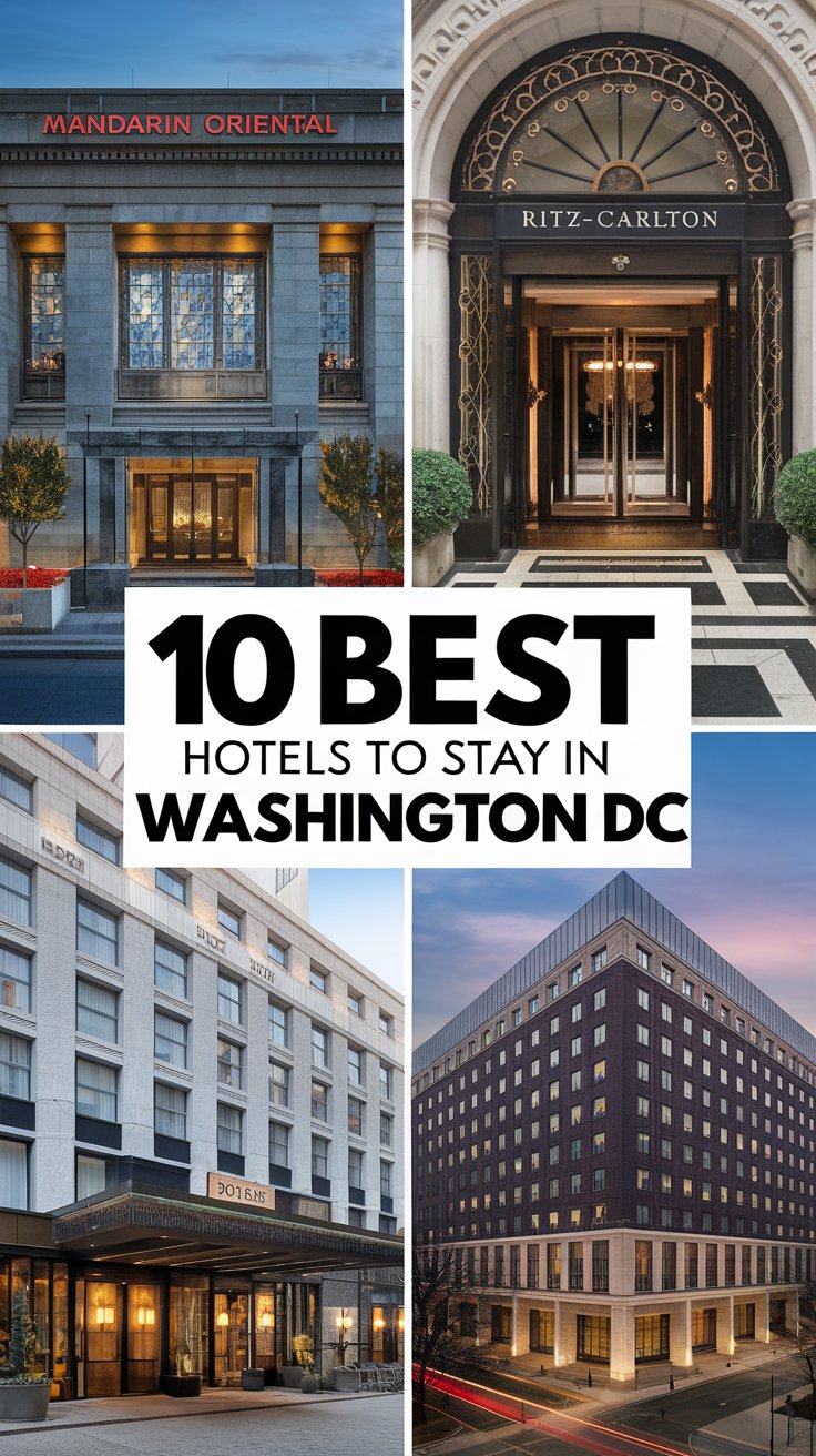 10 Best Hotels To Stay In Washington, District of Columbia