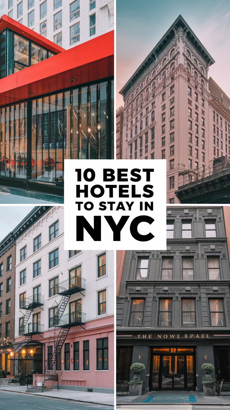 10 Best Hotels To Stay In NYC