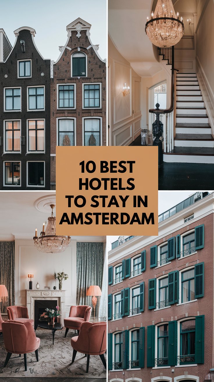 10 Best Hotels To Stay In Amsterdam, Netherlands