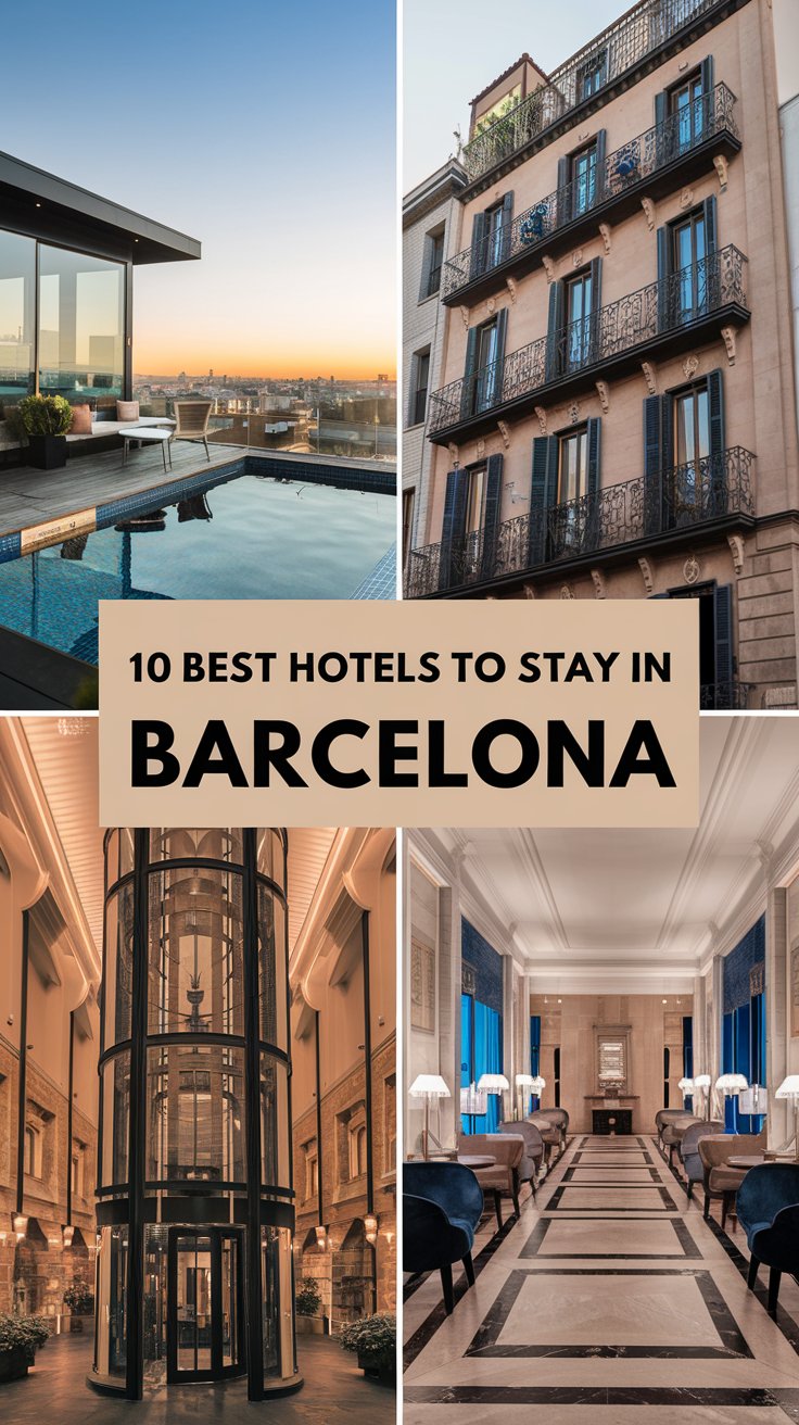10 Best Hotels To Stay In Barcelona, Spain