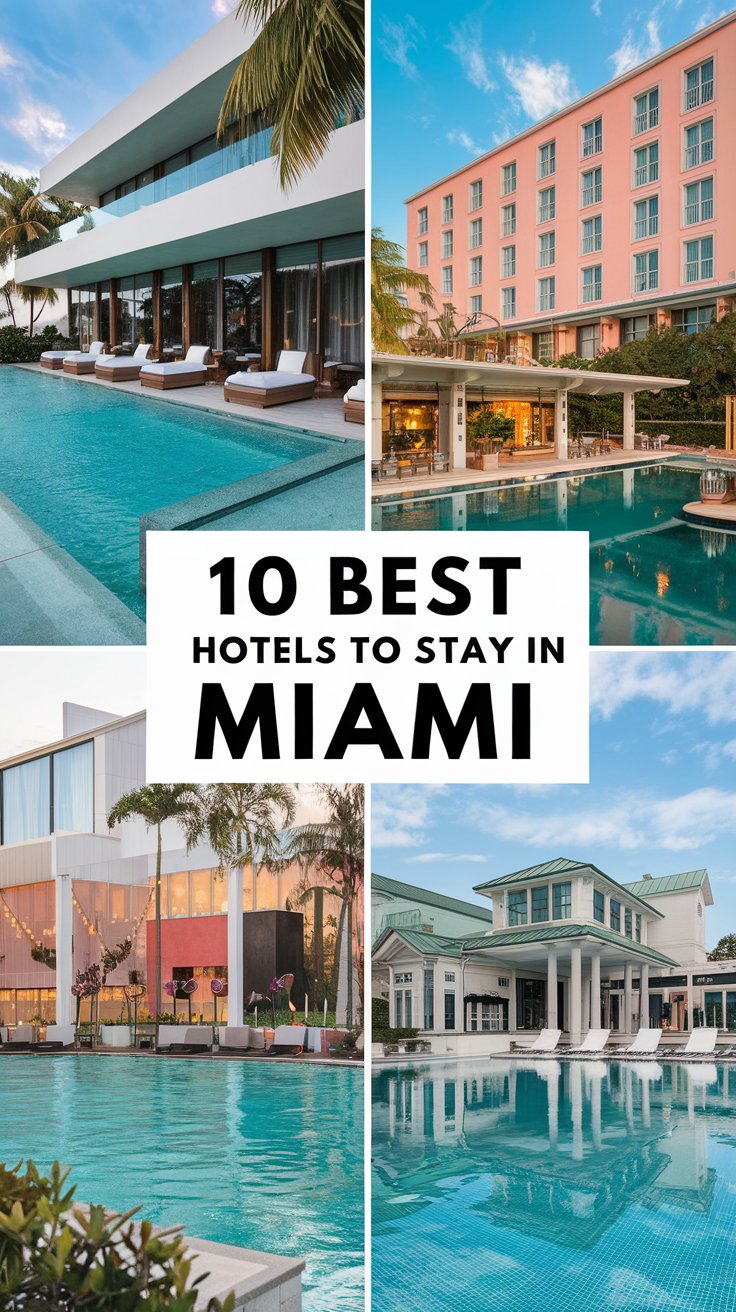 10 Best Hotels To Stay In Miami, Florida