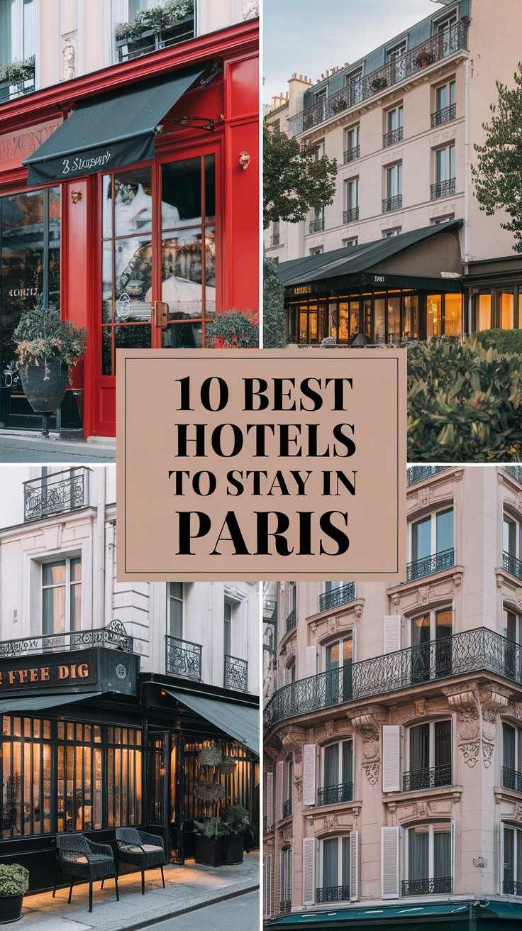 10 Best Hotels To Stay In Paris, France