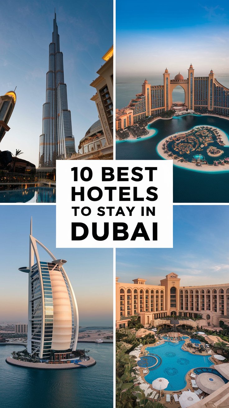 10 Best Hotels To Stay In Dubai, United Arab Emirates