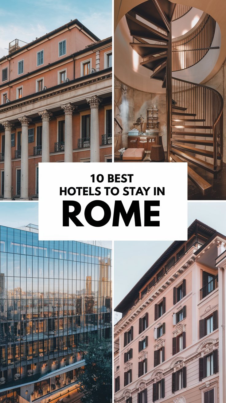 10 Best Hotels To Stay In Rome, Italy