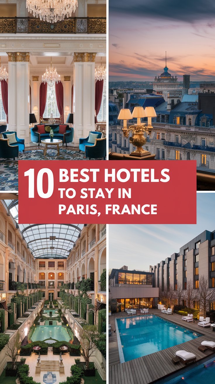 10 Best Hotels To Stay In Paris, France