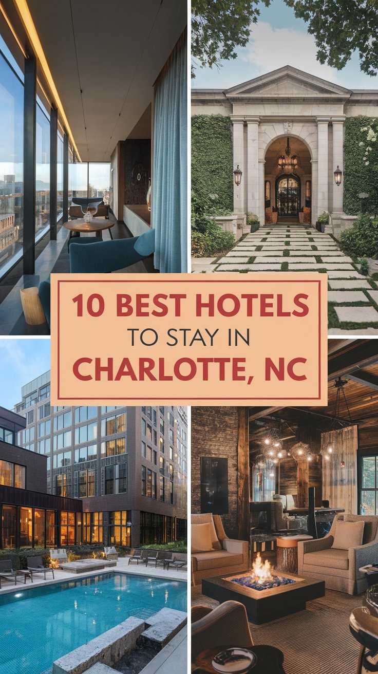 10 Best Hotels To Stay In Charlotte, North Carolina