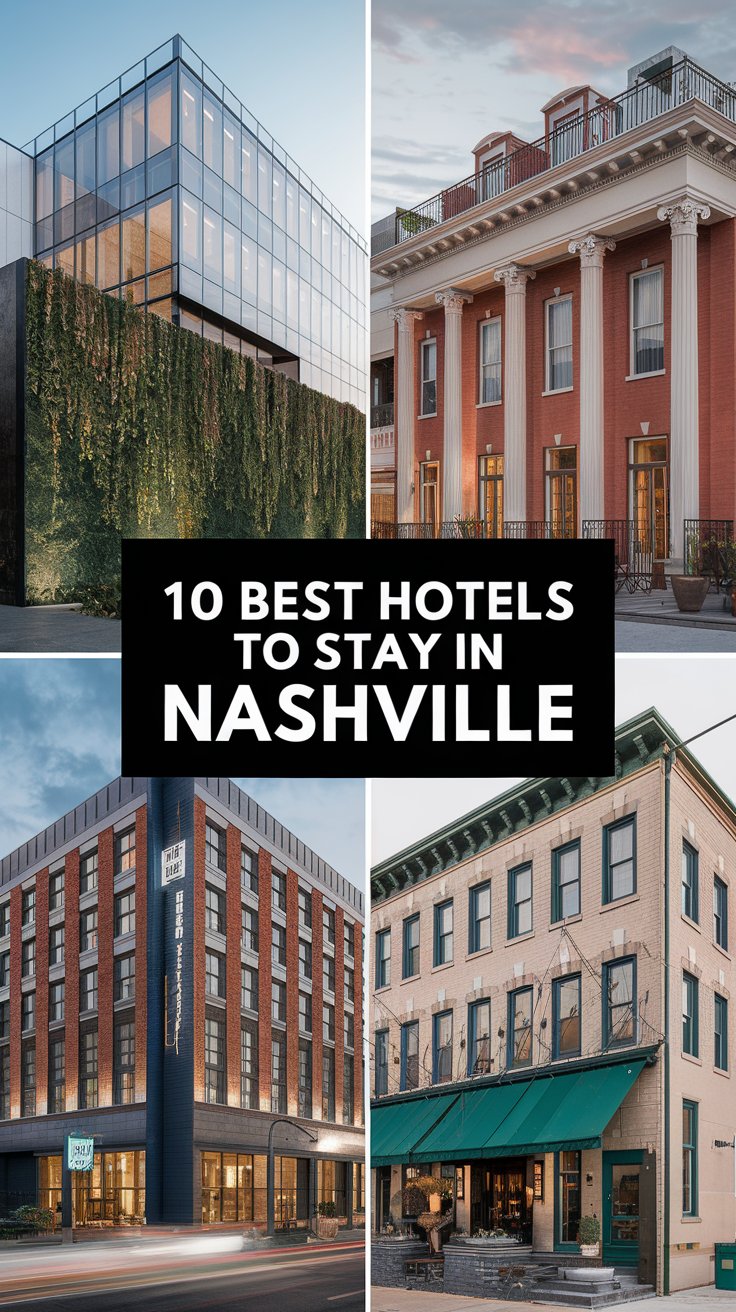 10 Best Hotels to Stay in Nashville, Tennessee