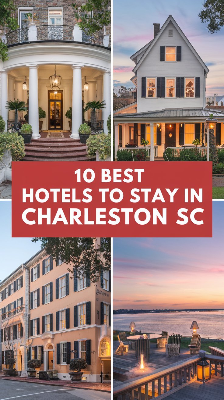 10 Best Hotels To Stay In Charleston, South Carolina