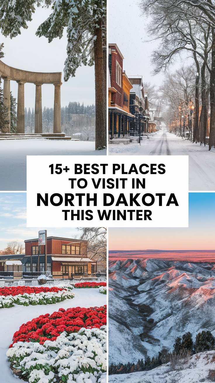 15+ Best Places To Visit In North Dakota This Winter