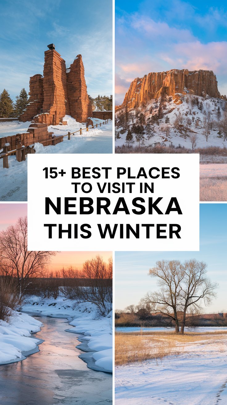 15+ Best Places To Visit In Nebraska This Winter