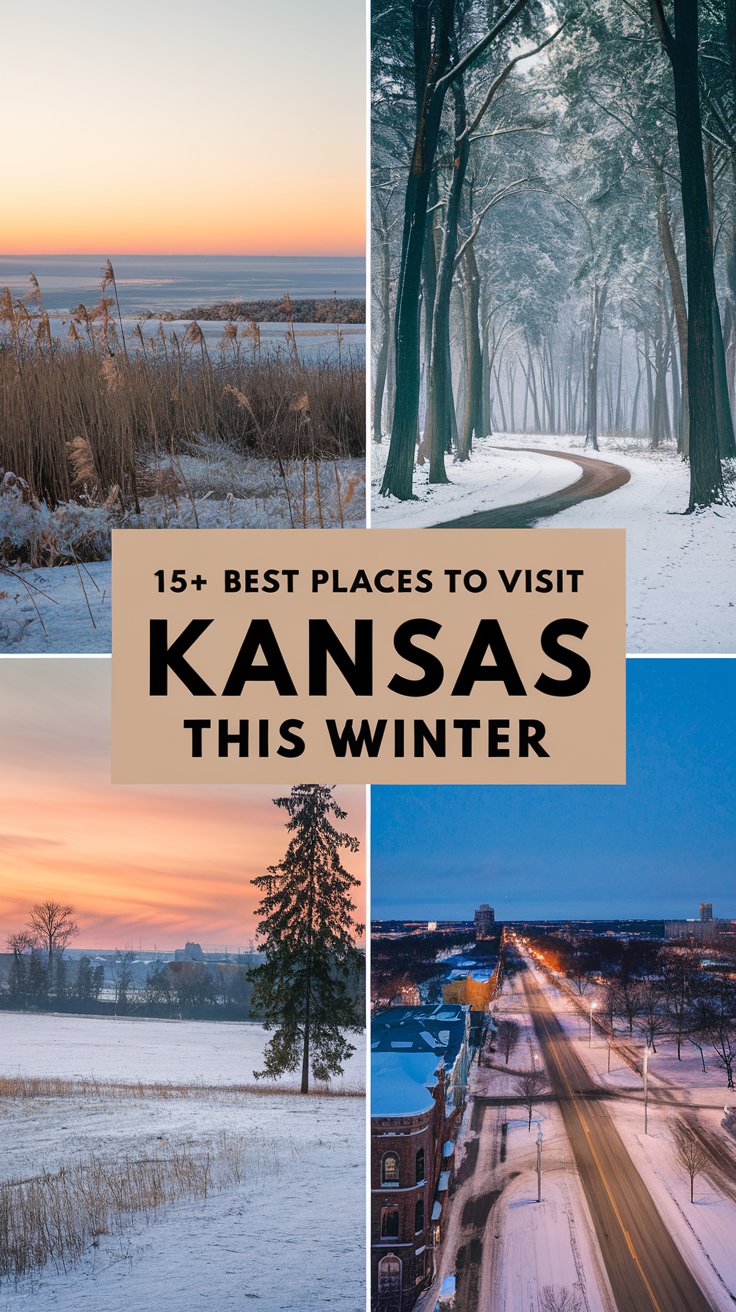 15+ Best Places To Visit In Kansas This Winter