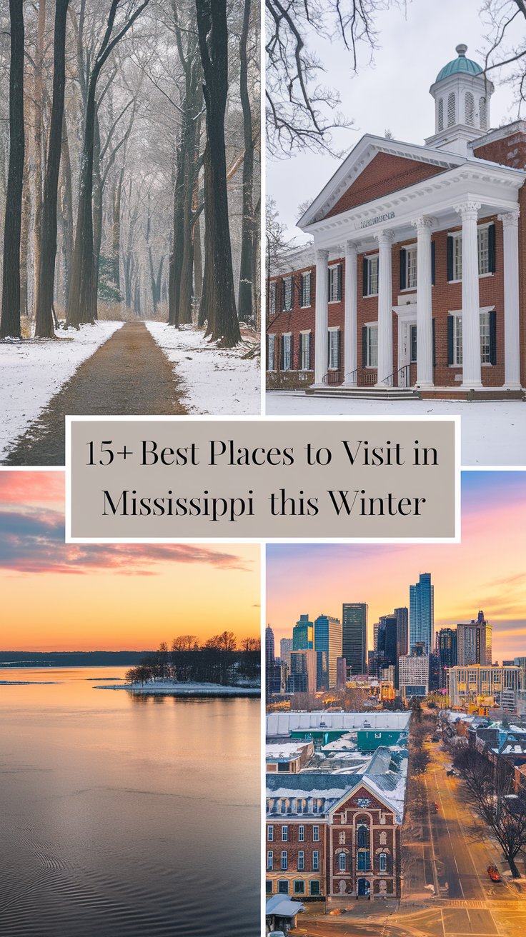 15+ Best Places To Visit In Mississippi This Winter