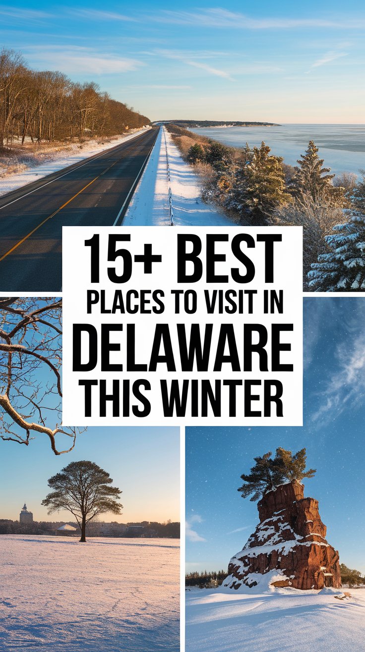 15+ Best Places To Visit In Delaware This Winter