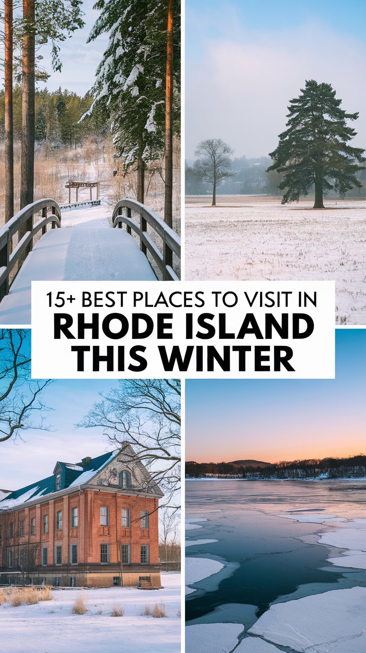 15+ Best Places To Visit In Rhode Island This Winter