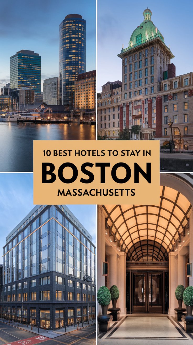 10 Best Hotels To Stay In Boston, Massachusetts
