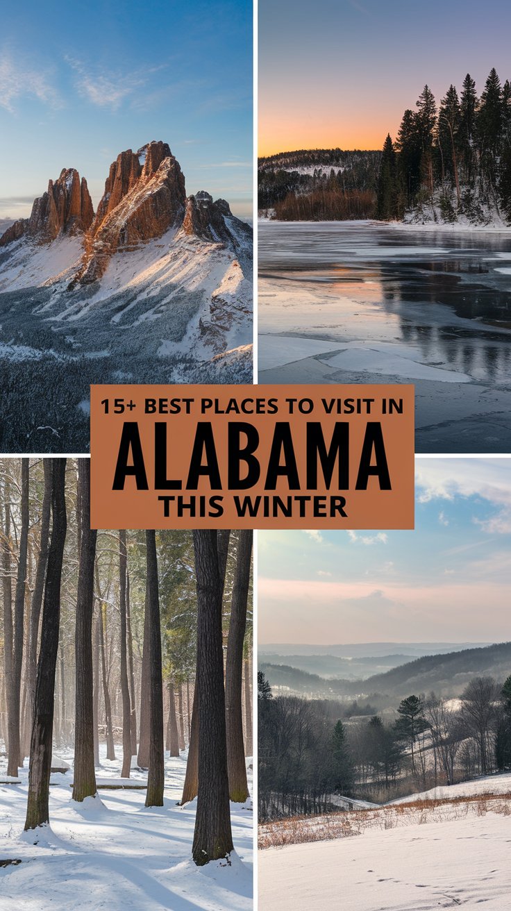 15+ Best Places To Visit In Alabama This Winter