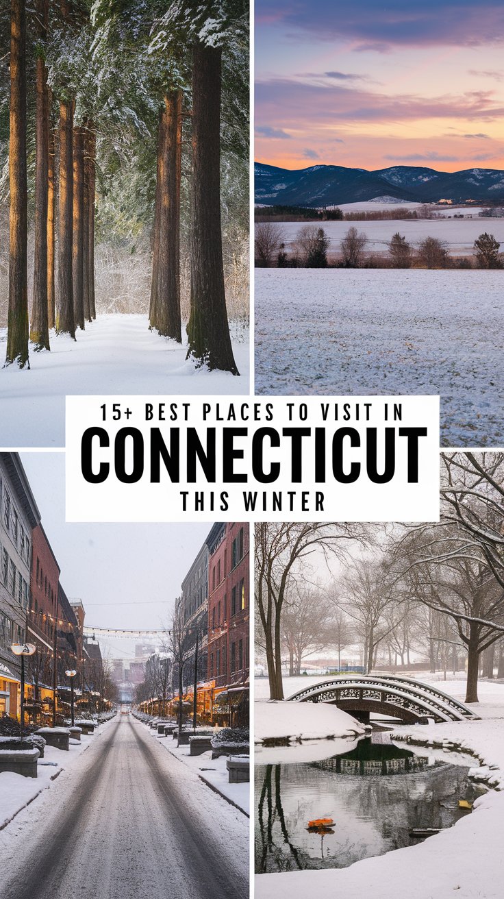 15+ Best Places To Visit In Connecticut This Winter
